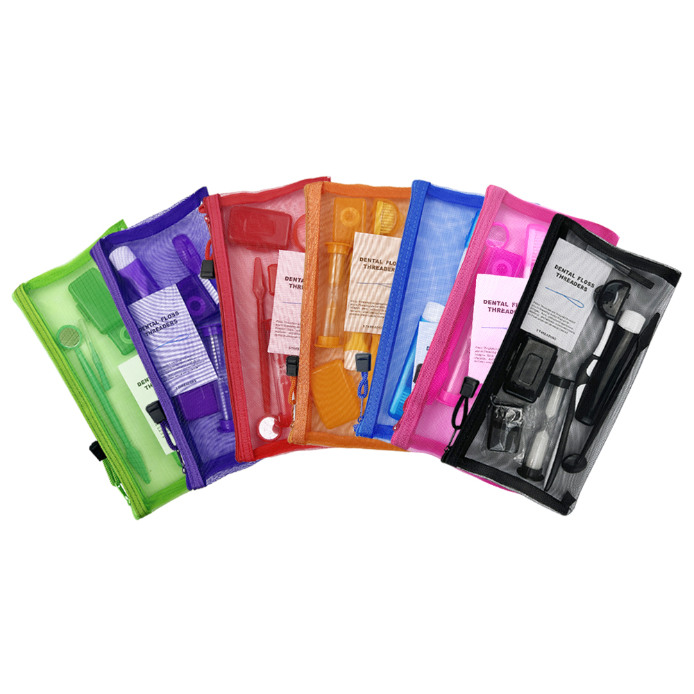 Teeth Whitening For Braces - 8 sztuk/zestaw zestaw szczoteczek ortodontycznych do