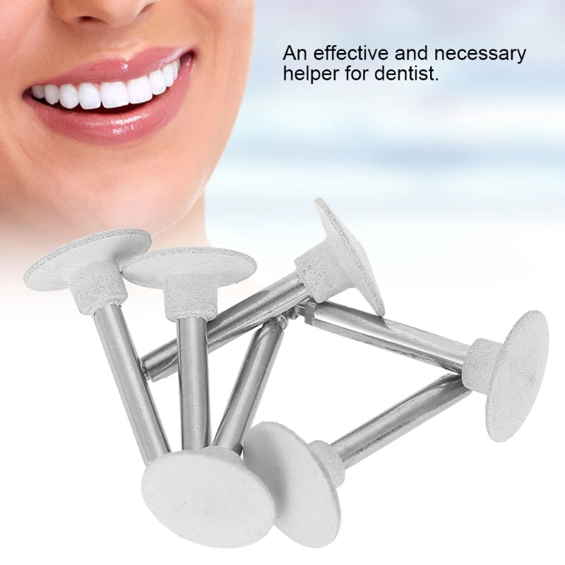 Teeth Whitening For Braces - 6 sztuk zestaw głowic do polerowania