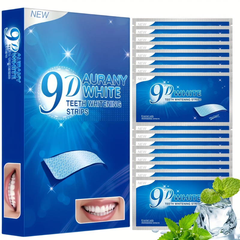 Teeth Whitening Gels - 21 par pasków do wybielania zębów