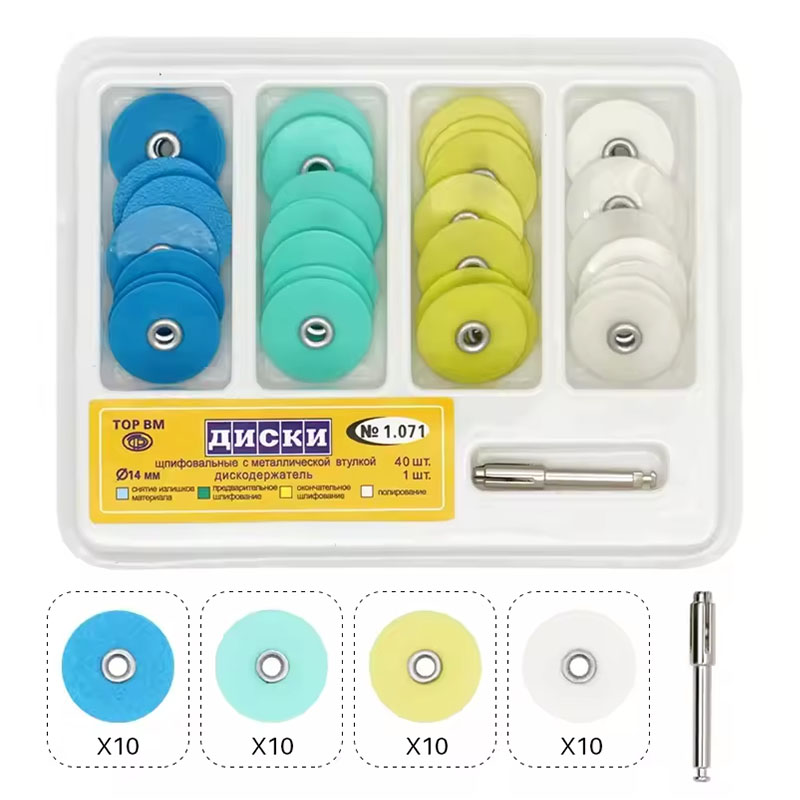 Whitening Teeth Dentist - 40 szt. Dyski polerskie dentystyczne z