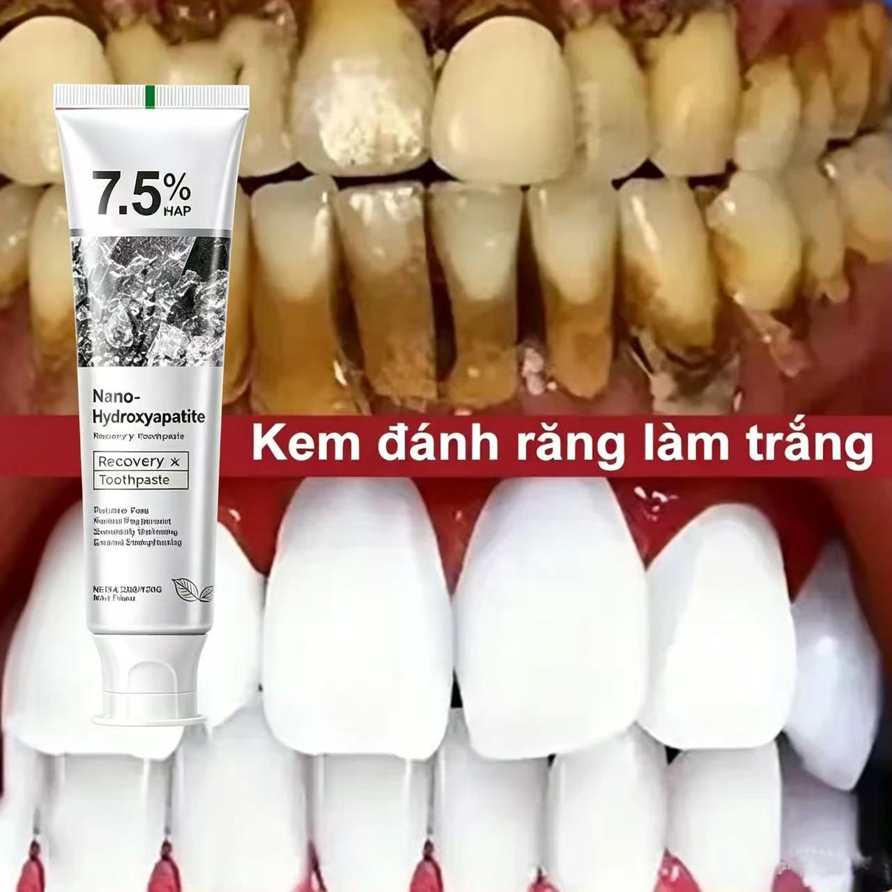 Hydroxyapatite Toothpaste - 7,5% Hydroksyapatytowa Probiotyczna Pasta do Zębów