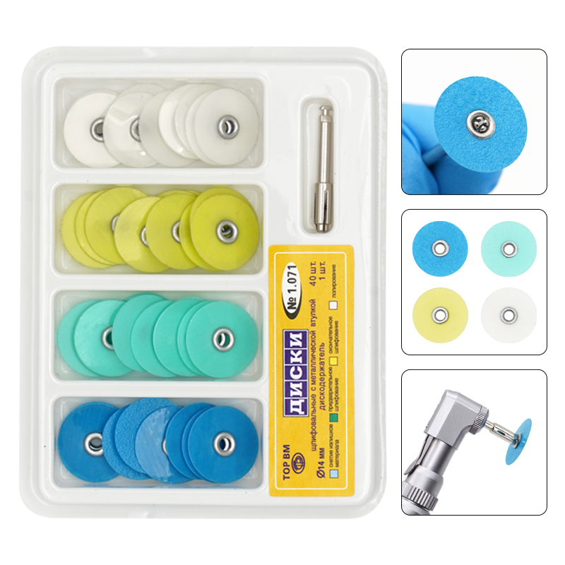 Whitening Teeth Dentist - 40 sztuk/pudło tarcze do polerowania zębów