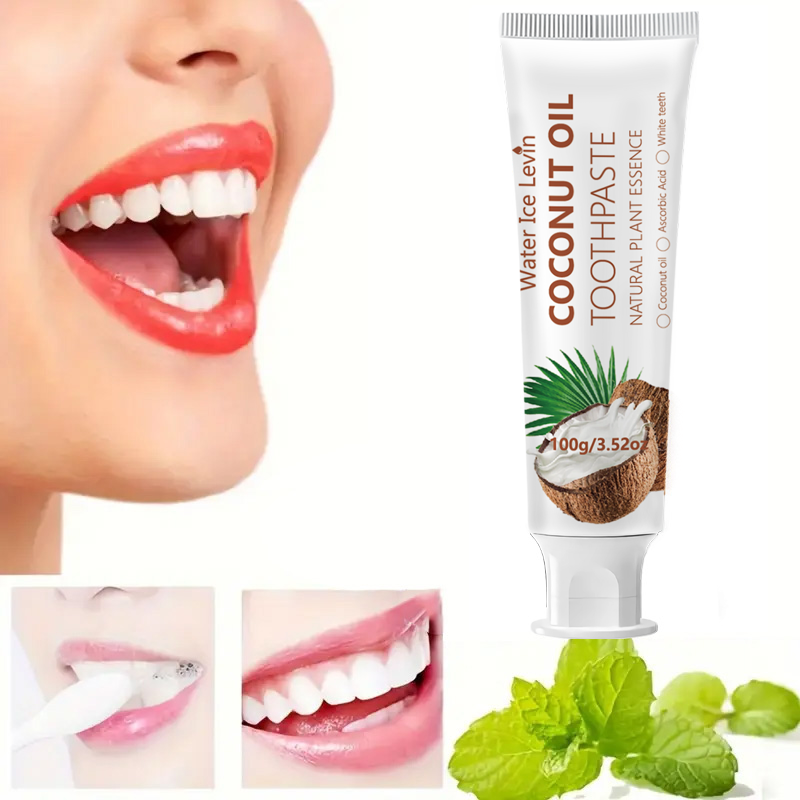 Teeth Whitening Natural - Pasta do zębów z olejem kokosowym