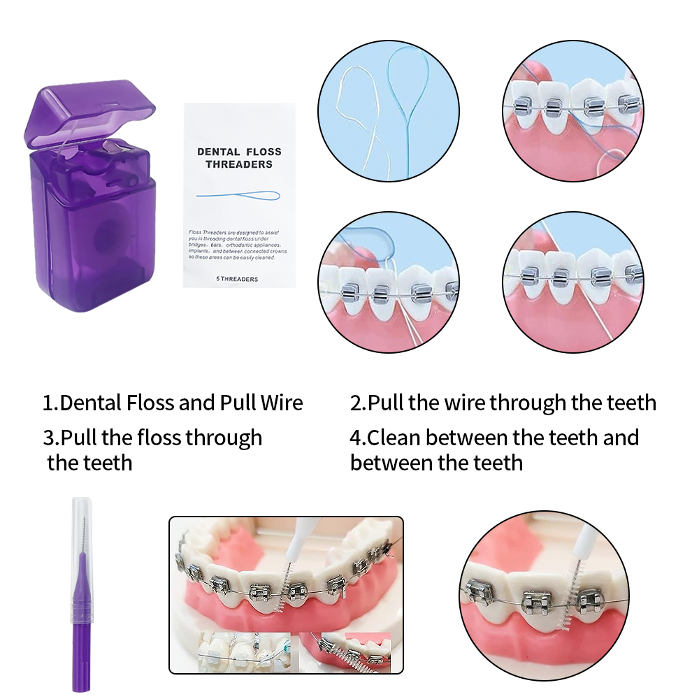 8 sztuk/zestaw zestaw szczotec – Teeth Whitening For Braces recenzja i cena