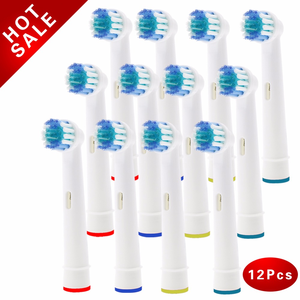 12 × wymienne głowice szczotek – Teeth Whitening Machine Professional recenzja i cena