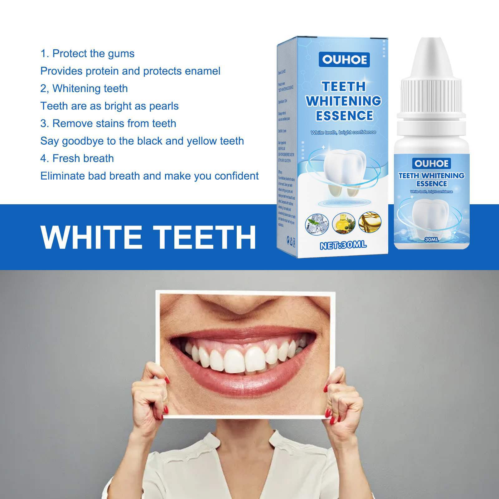 Esencja wybielająca do zębów U – Teeth Whitening Natural recenzja i cena