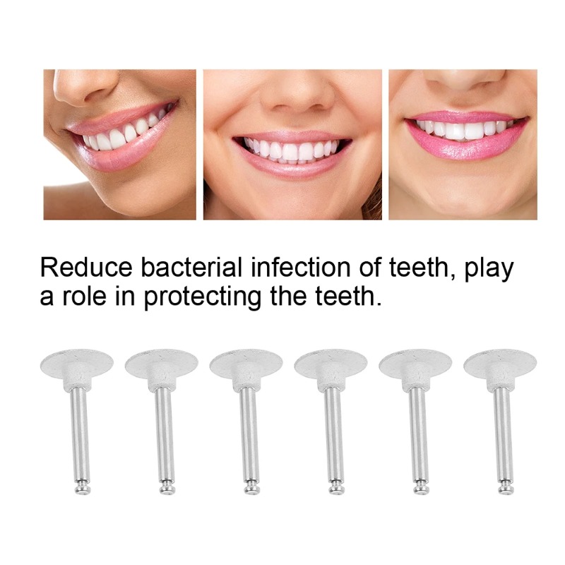 6 sztuk zestaw głowic do poler – Teeth Whitening For Braces recenzja i cena