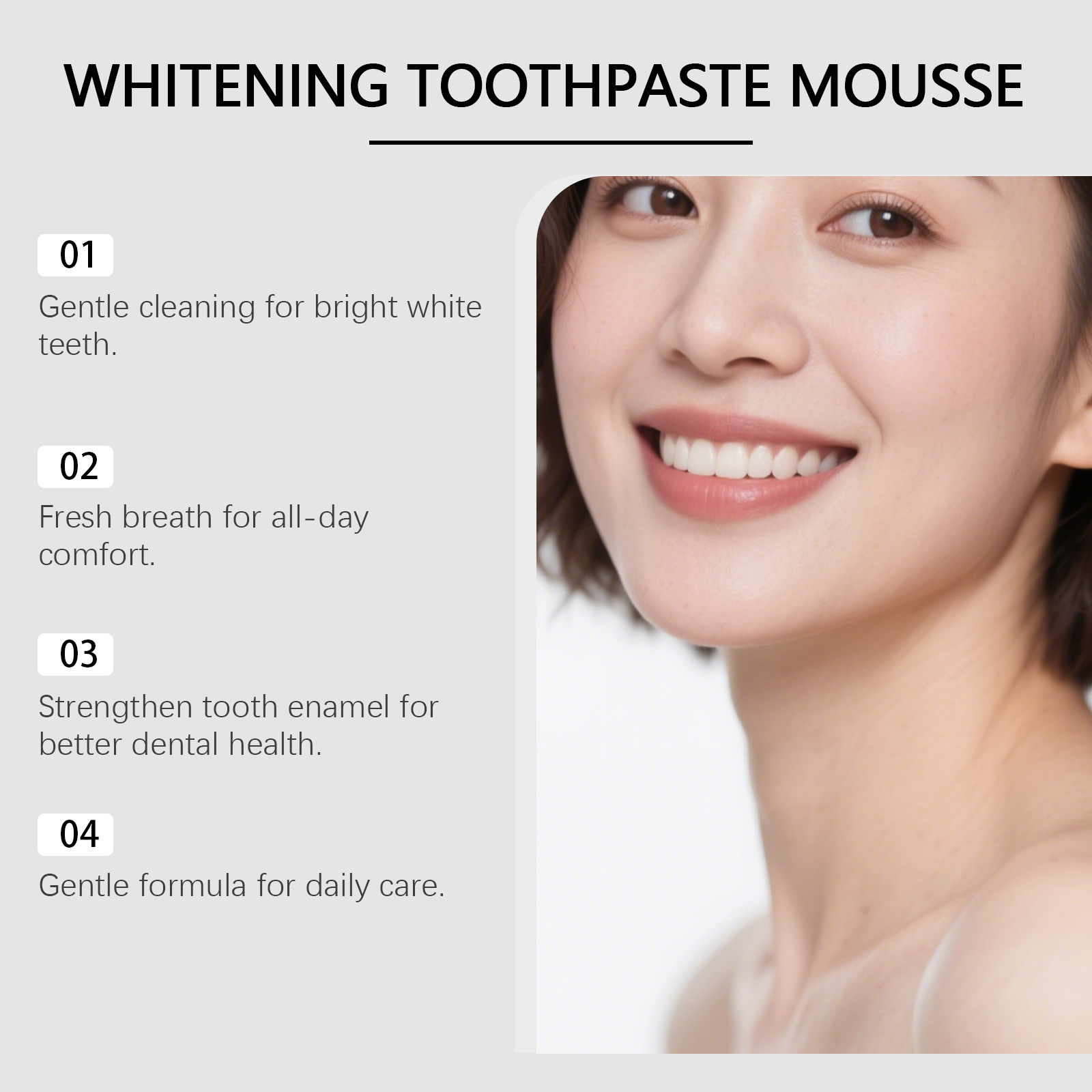 Pasta do zębów z hydroksiapaty – Teeth Whitening Mousse recenzja i cena