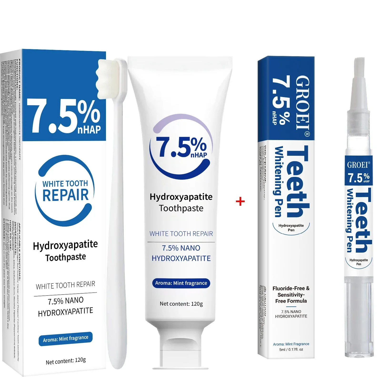 Zestaw: pasta do zębów i pisak – Remineralizing Toothpaste recenzja i cena