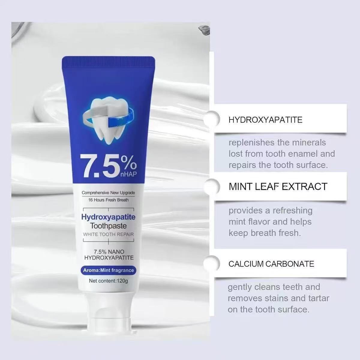 Pasta do zębów z 7,5% nano-hyd – Hydroxyapatite Toothpaste recenzja i cena