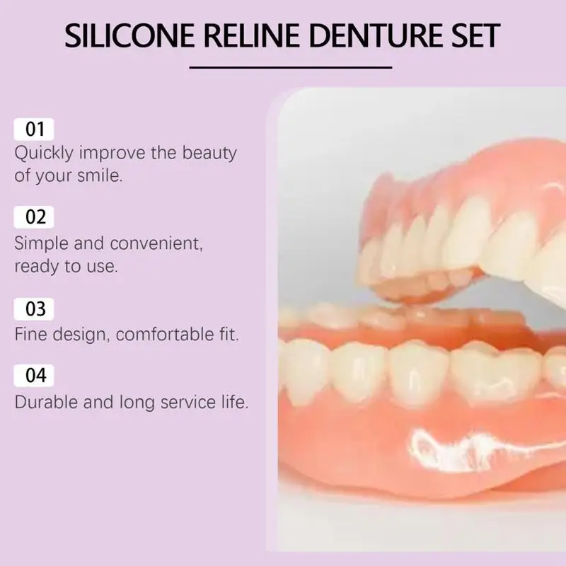 Zestaw protez silikonowych Fit – Teeth Whitening For Braces recenzja i cena