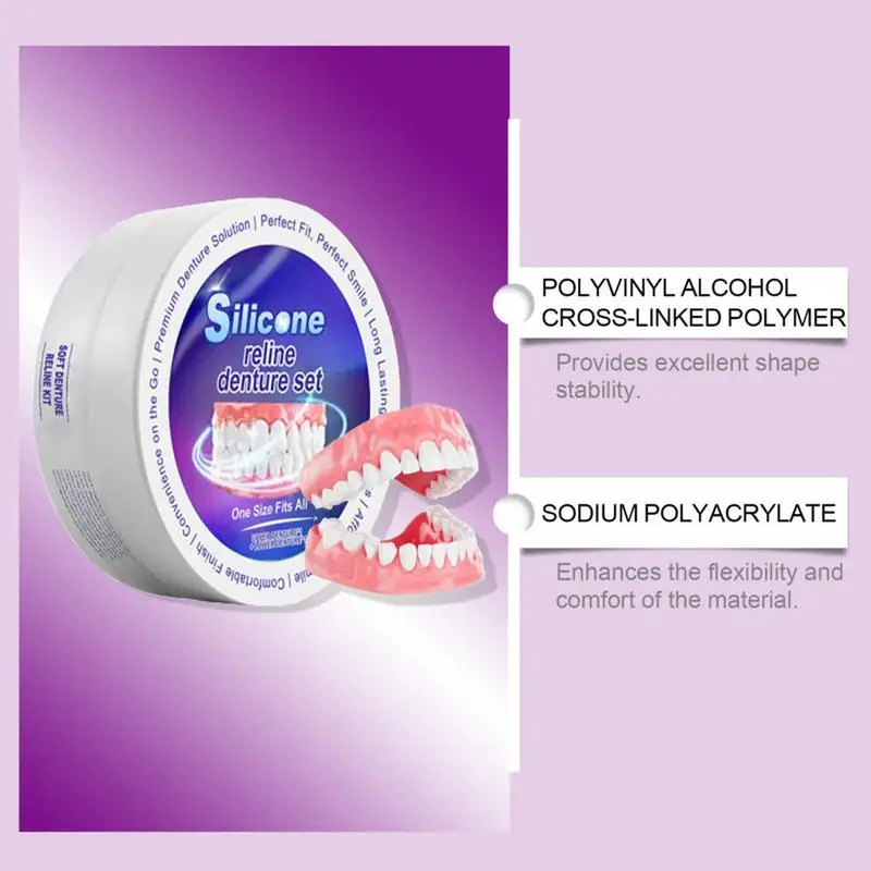 Zestaw protez silikonowych Fit – Teeth Whitening For Braces recenzja i cena