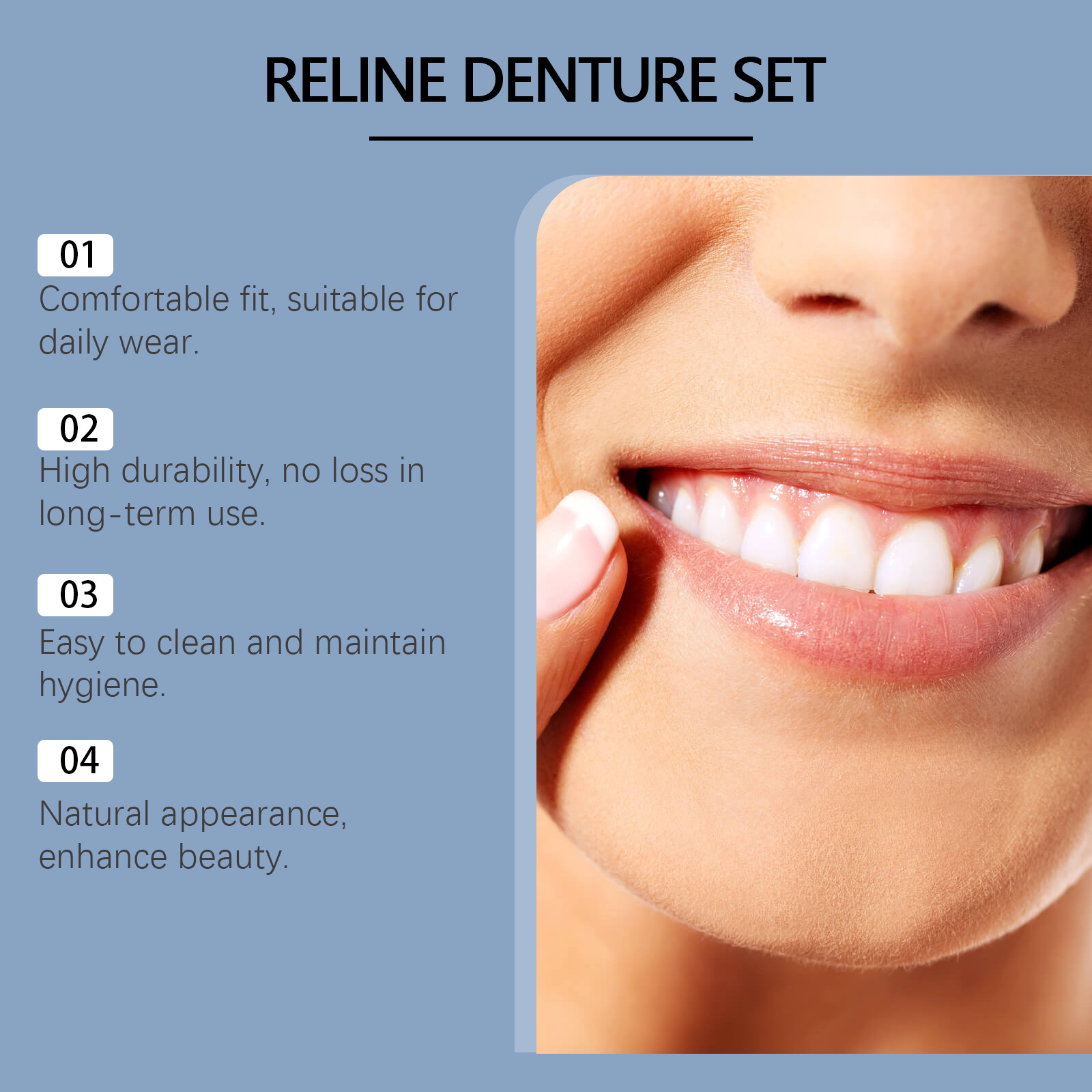 Sztuczne zęby protezy tymczaso – Teeth Whitening For Braces recenzja i cena