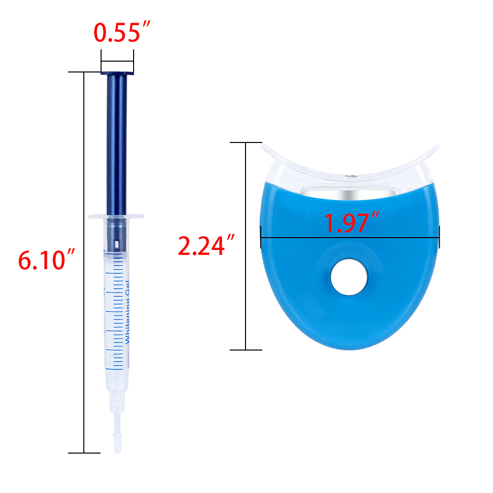1 zestaw Wybielanie zębów 44%  – Teeth Whitening Singapore recenzja i cena