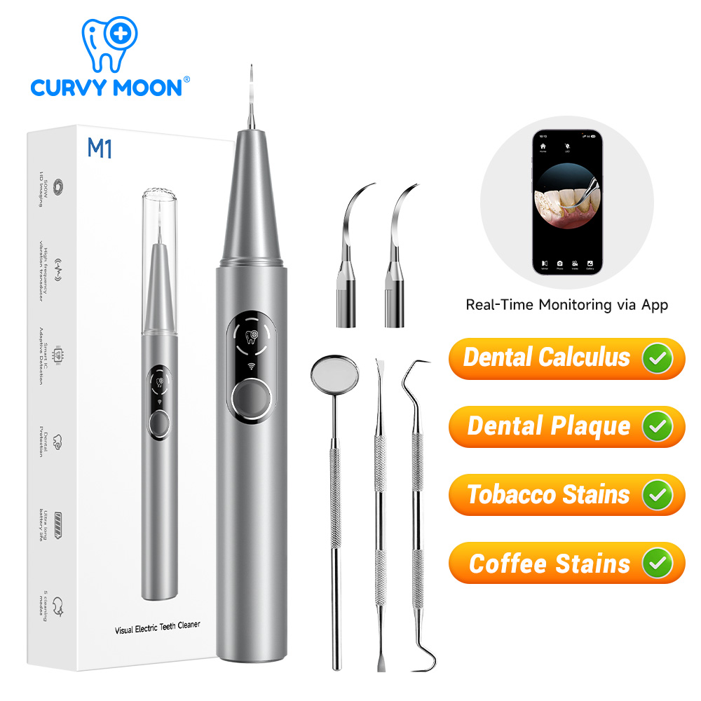 CURVY MOON Widoczny Elektryczn – Whitening Teeth Dentist recenzja i cena