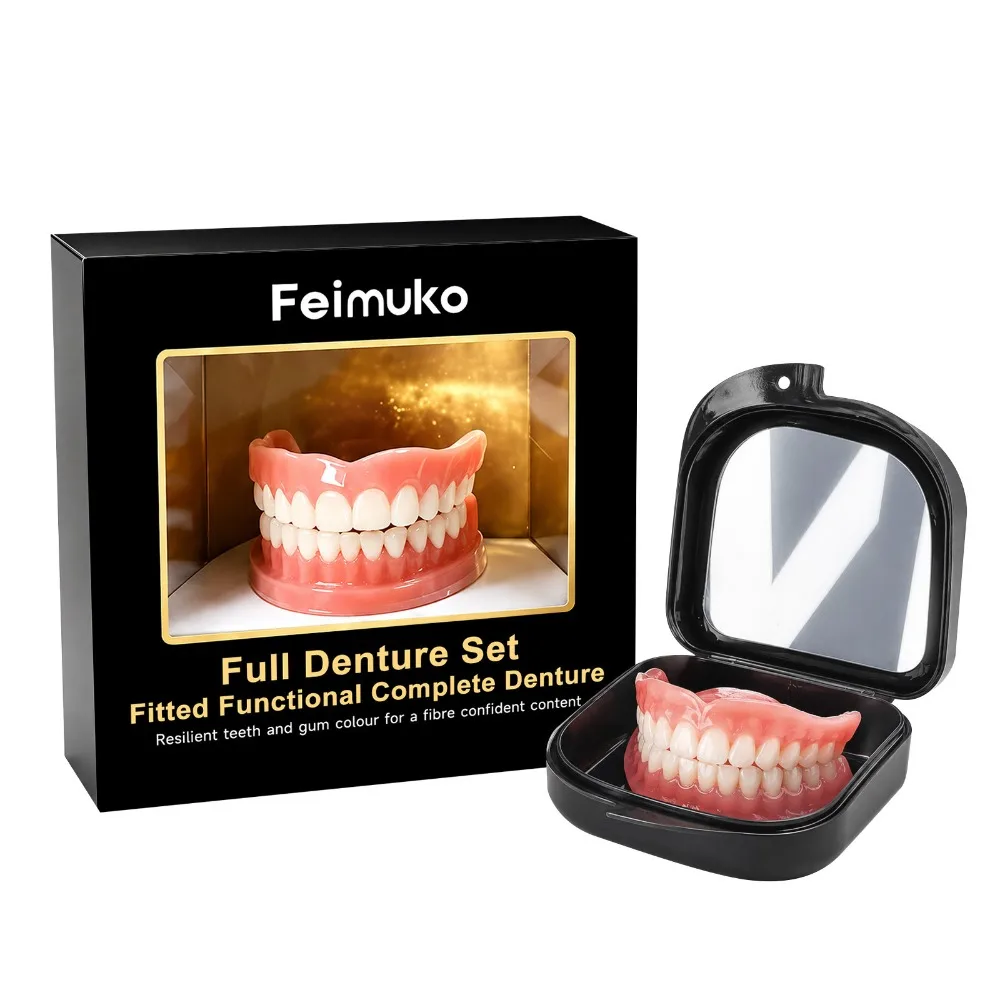 Pełny zestaw protez, sztuczne  – Teeth Whitening For Braces recenzja i cena