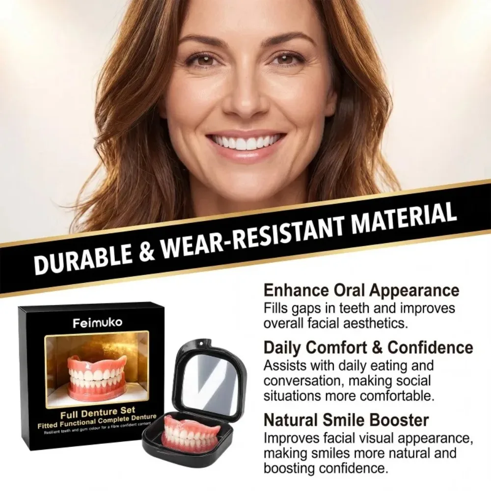 Pełny zestaw protez, sztuczne  – Teeth Whitening For Braces recenzja i cena