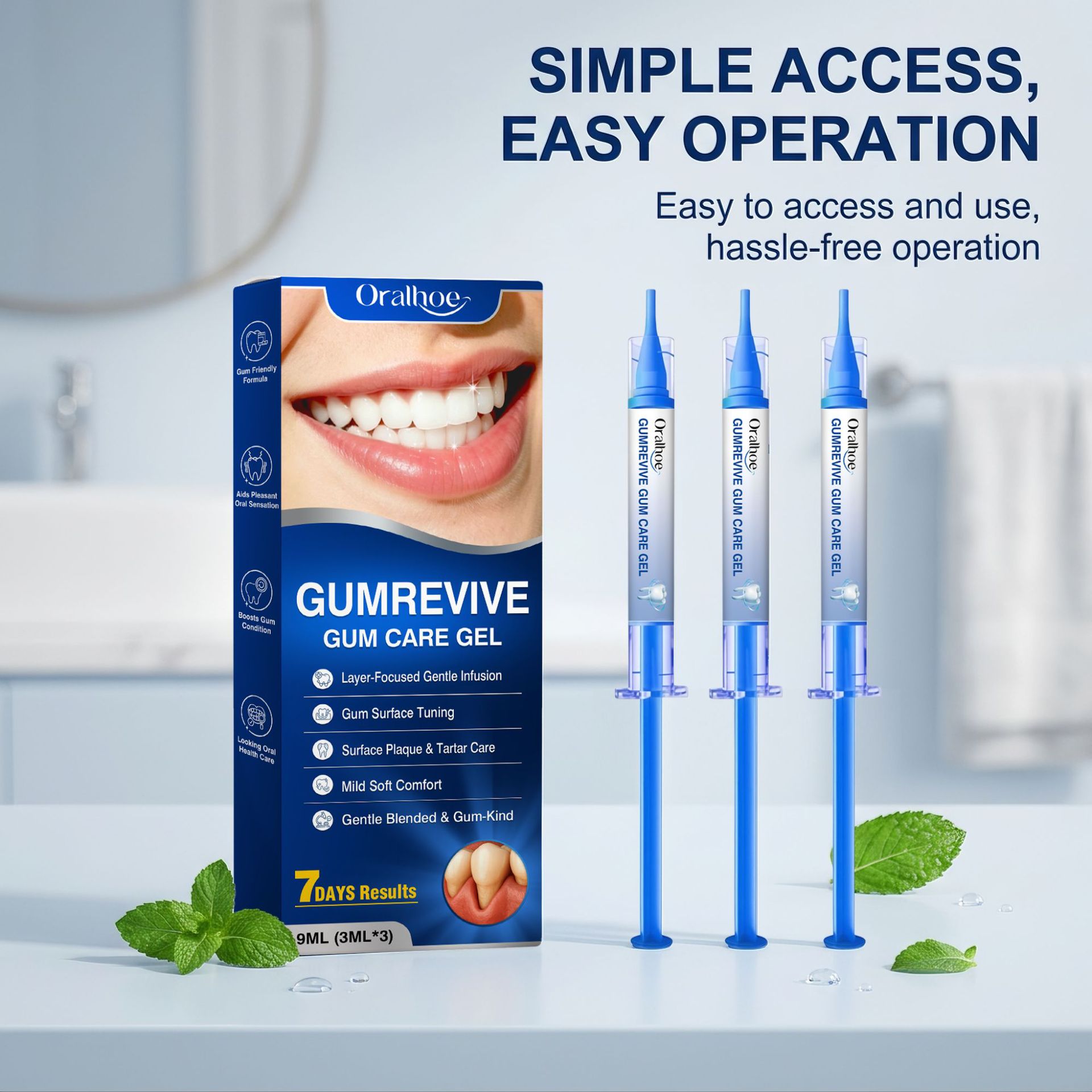 Żel do higieny jamy ustnej, ze – Teeth Whitening Kit At Home recenzja i cena