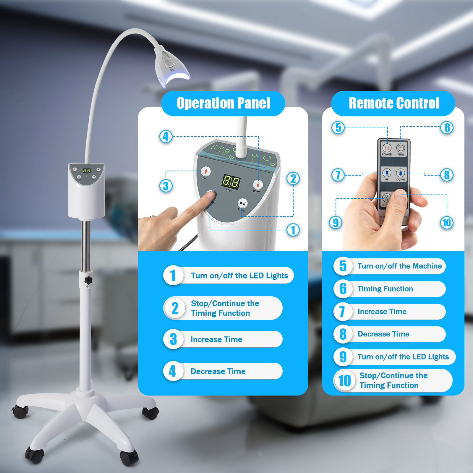 Profesjonalna maszyna do wybie – Teeth Whitening Machine Professional recenzja i cena