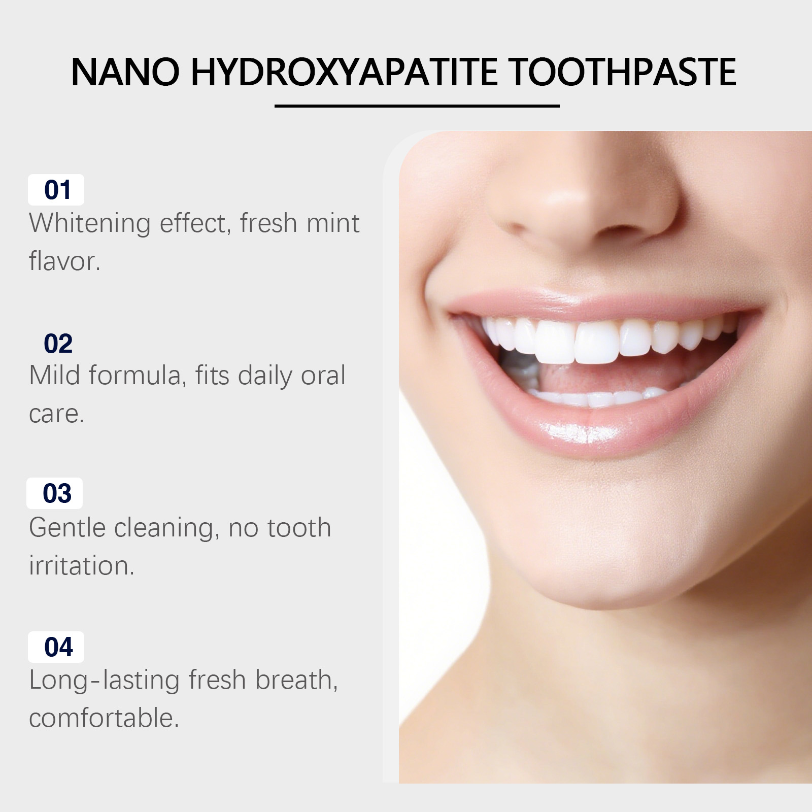 Pasta do zębów z nano-hydroksi – Hydroxyapatite Toothpaste recenzja i cena