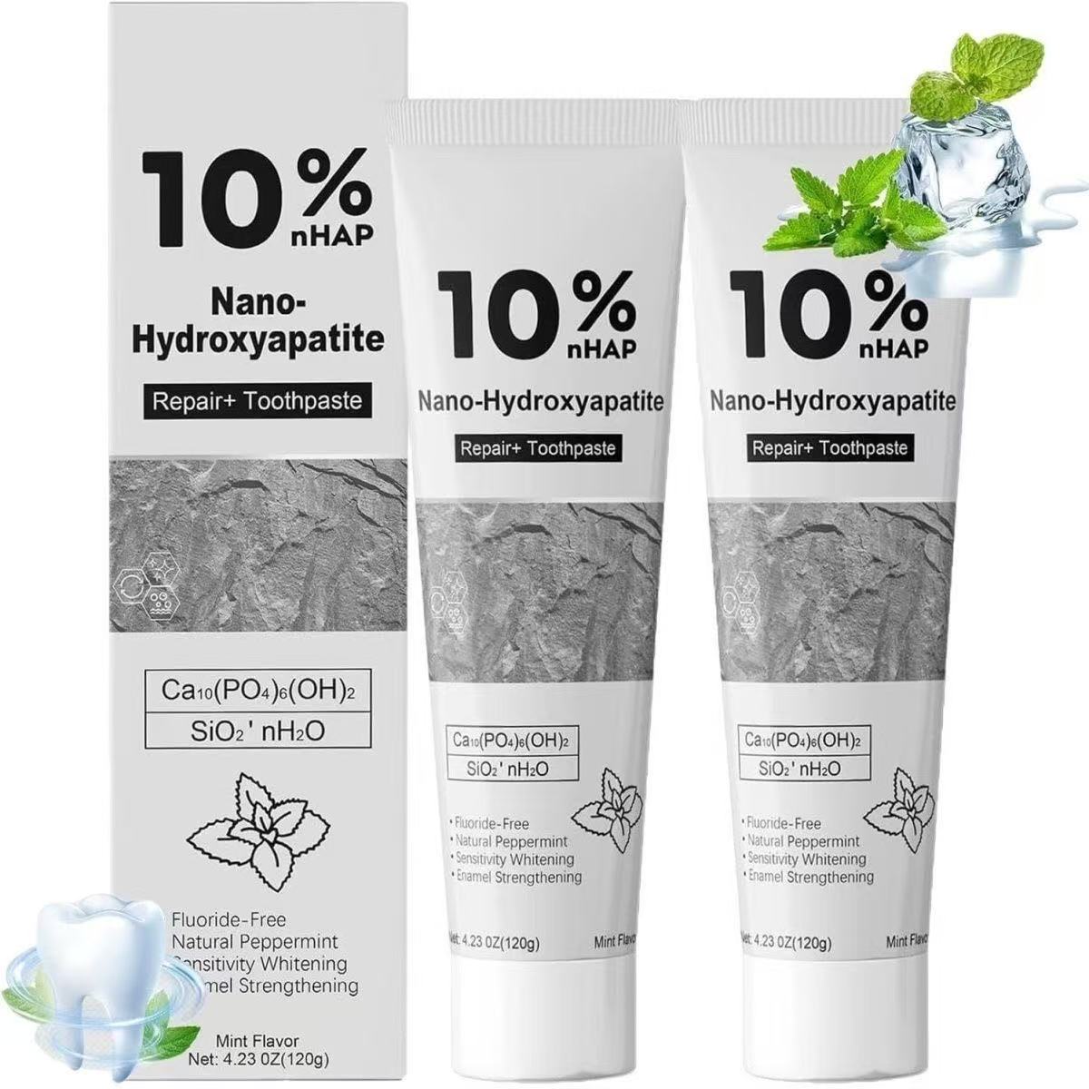 10% Nano Hydroxyapatite Wybiel – Hydroxyapatite Toothpaste recenzja i cena