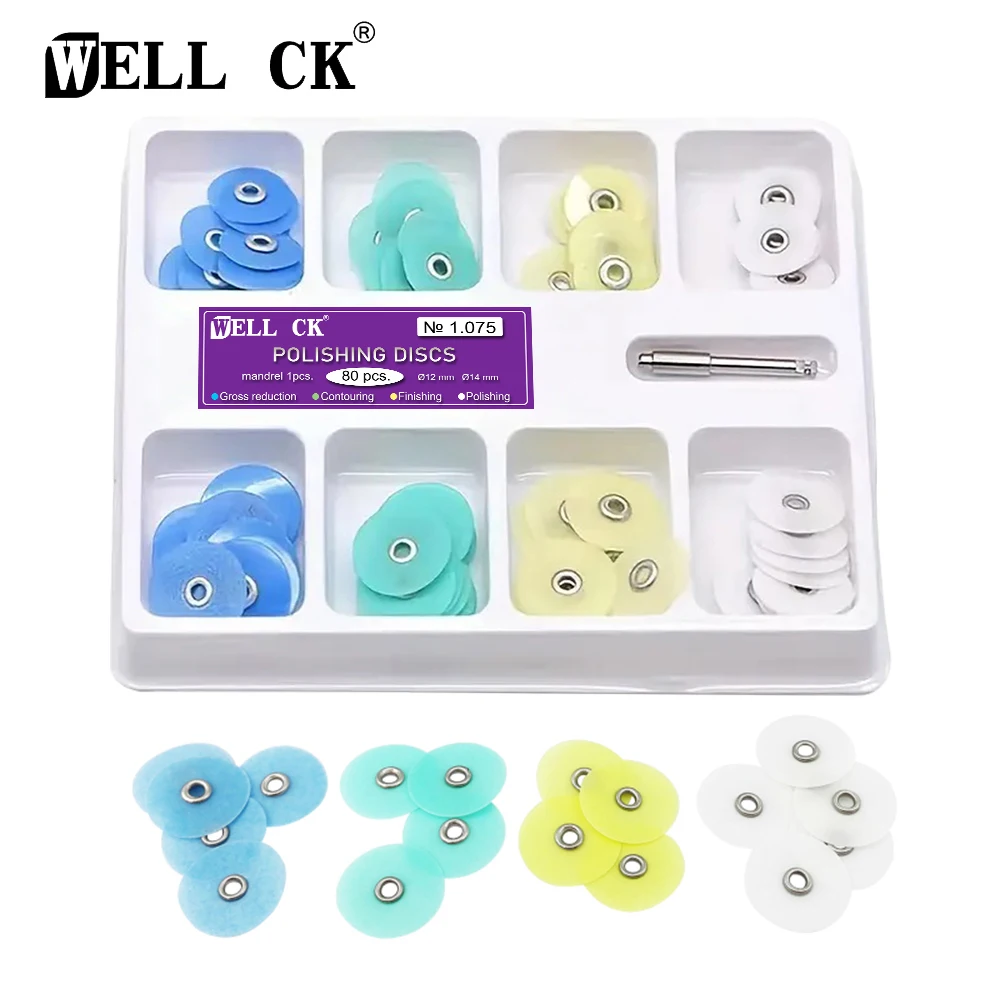 WELLCK Dental Polishing Discs  – Whitening Teeth Dentist recenzja i cena
