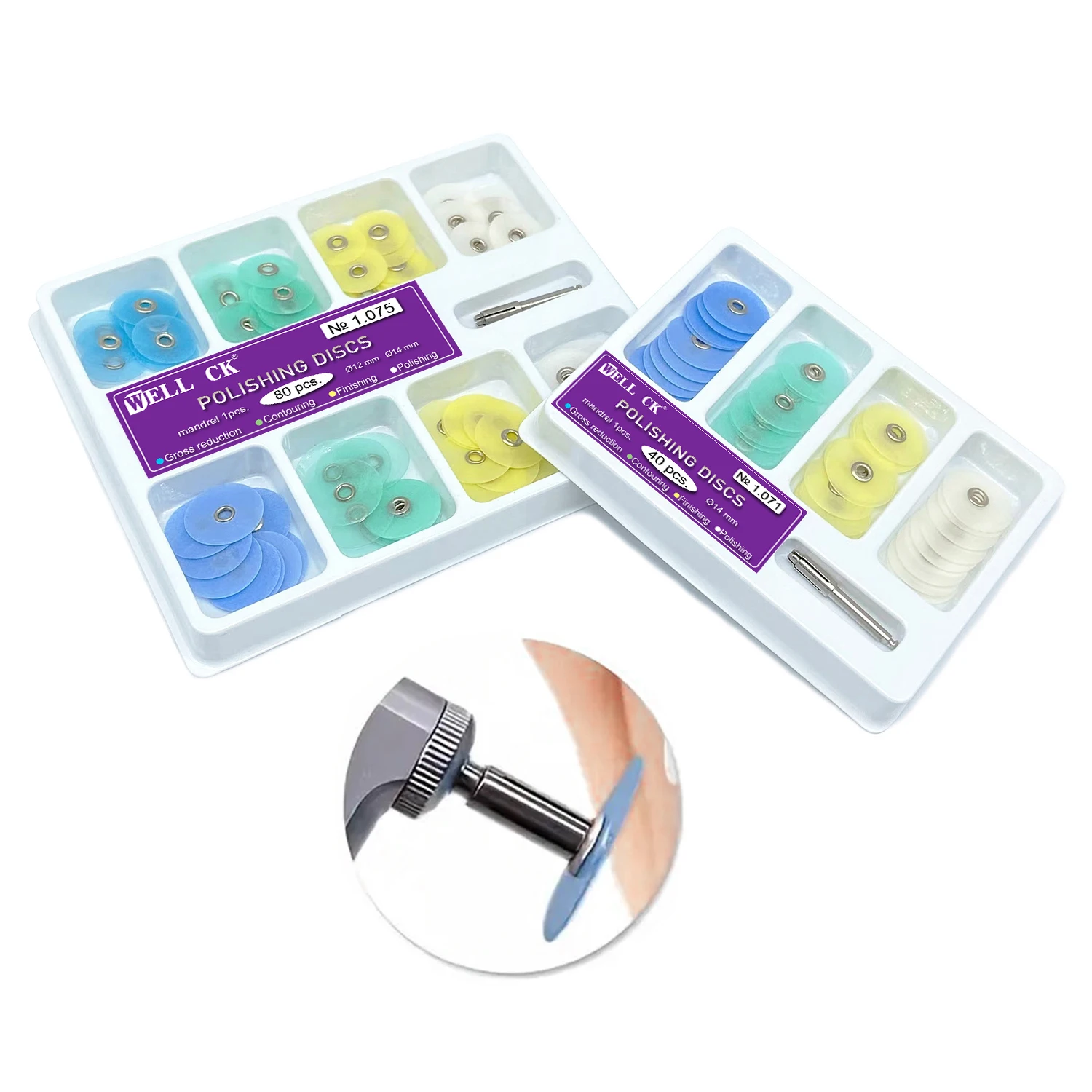 WELLCK Dental Polishing Discs  – Whitening Teeth Dentist recenzja i cena