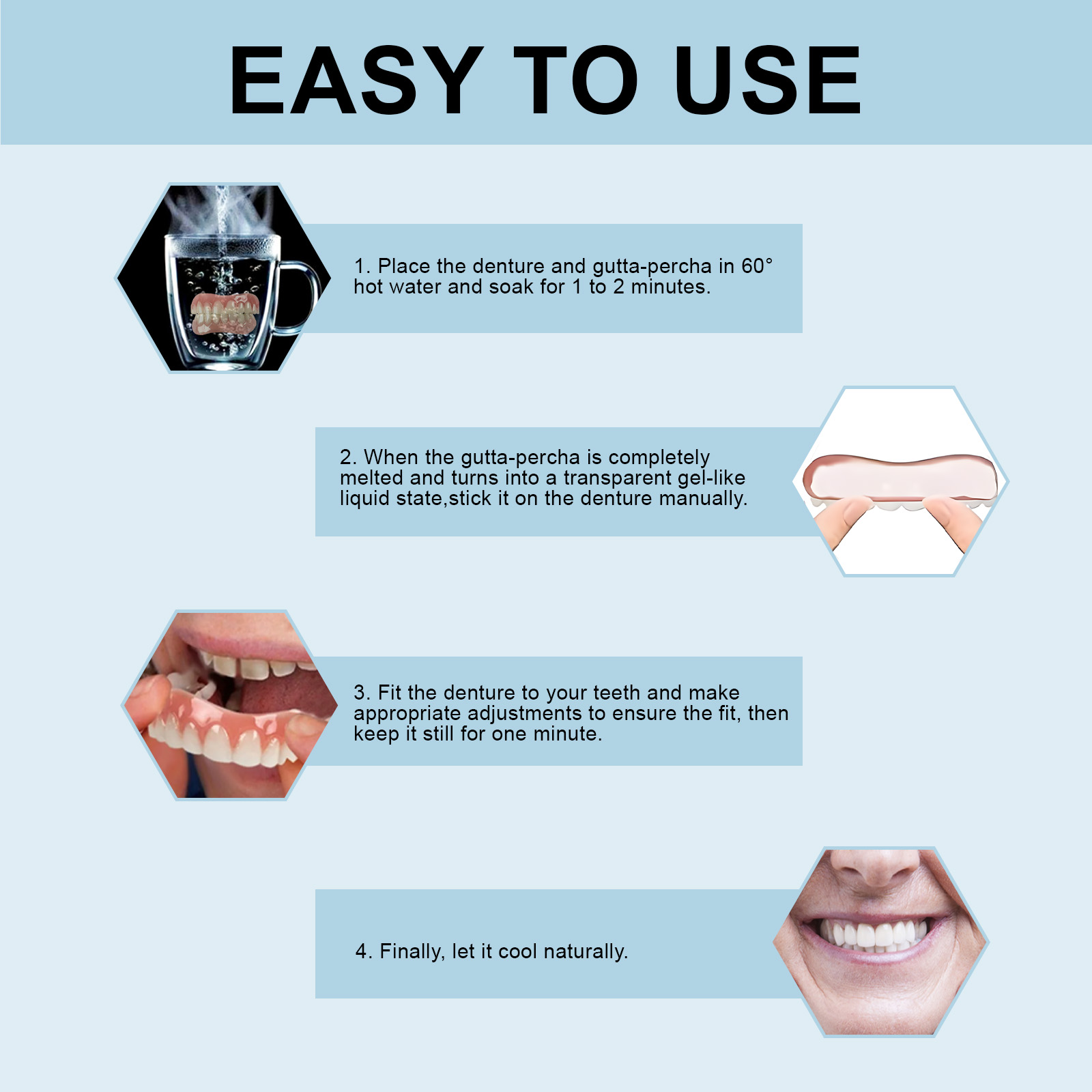Silikonowy zestaw protez do ty – Teeth Whitening For Braces recenzja i cena